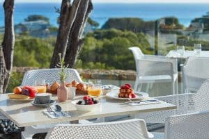 Buffet breakfast for two adults